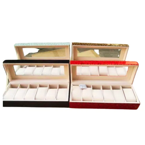 6 Slot Wristwatch Boxes