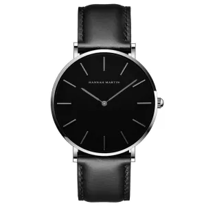 Albert Nero Classic Men Watch With Leather Strap