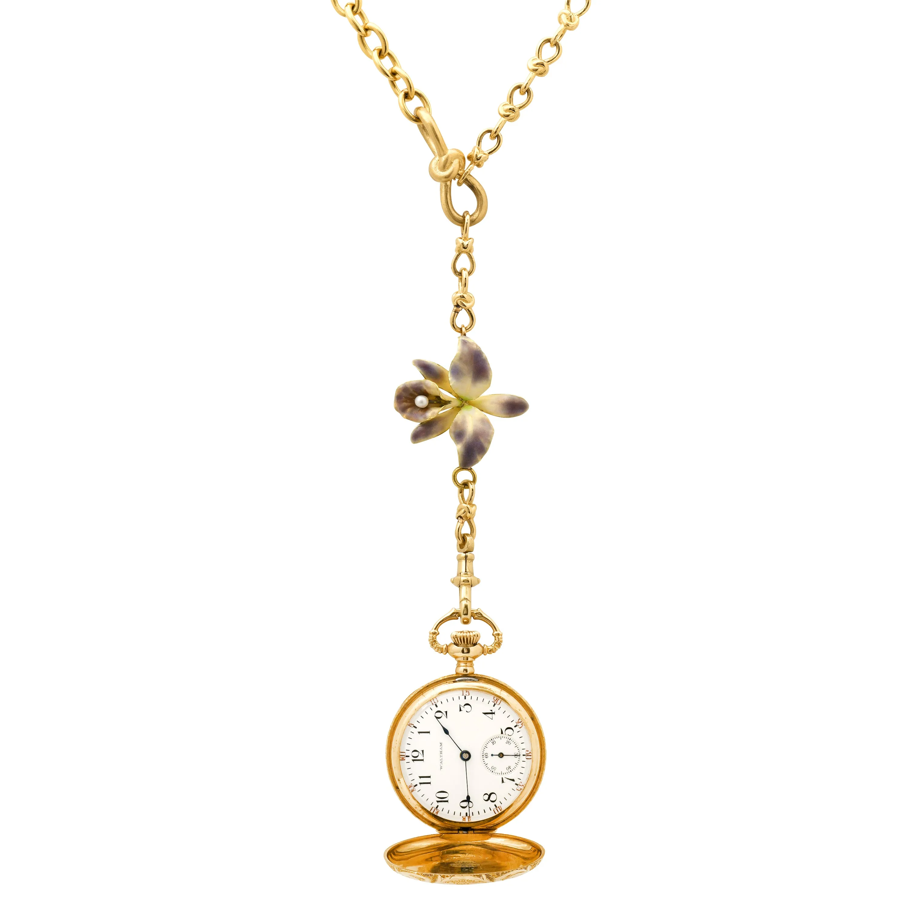 Antique Orchid Watch