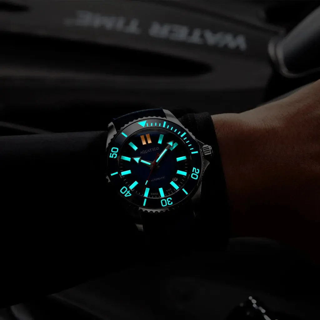 Aquatico Super Ocean Black Dial (PT5000)