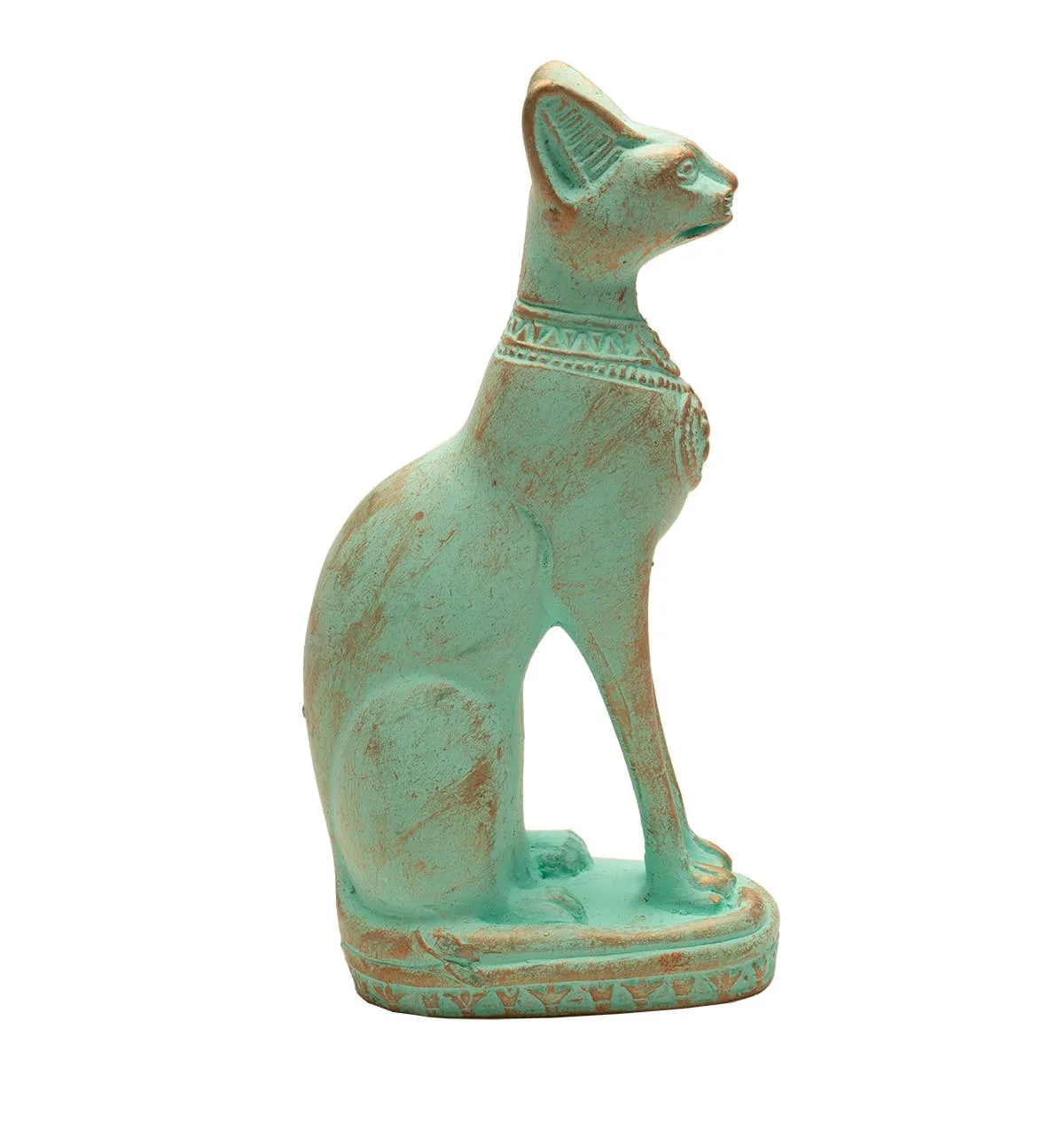 Bastet Cat Statues - Patina: Small