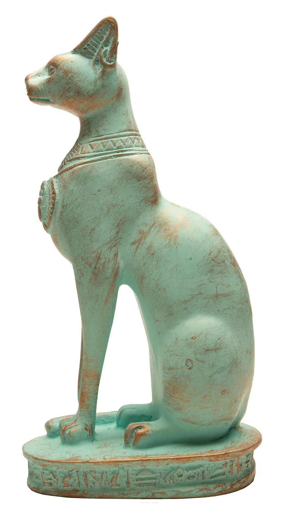 Bastet Cat Statues - Patina: Small