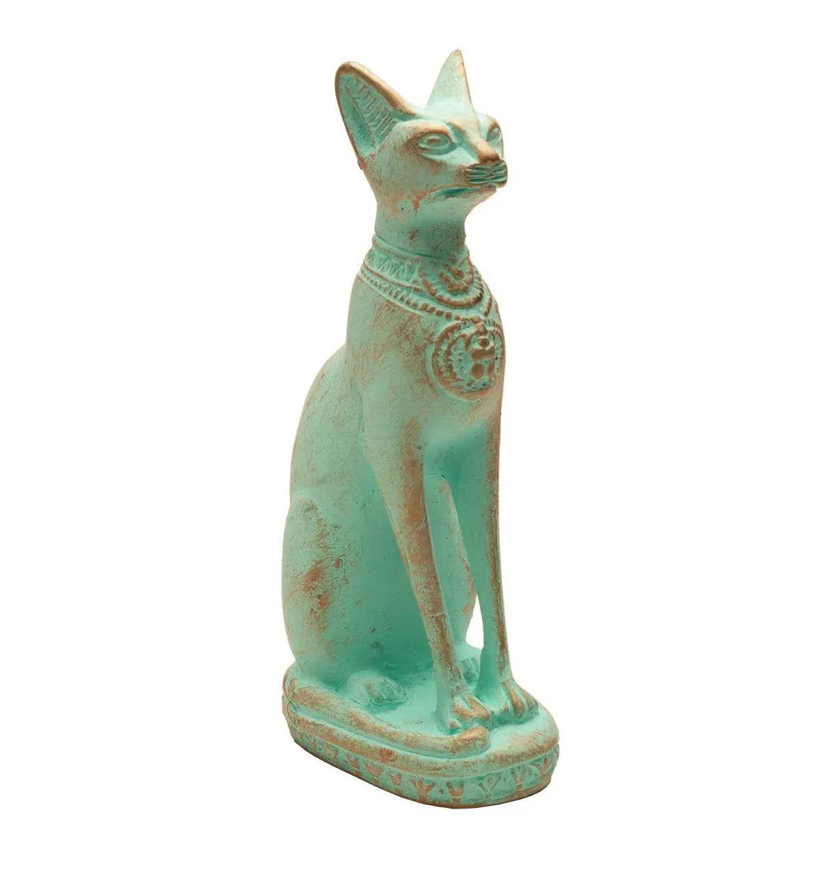 Bastet Cat Statues - Patina: Small