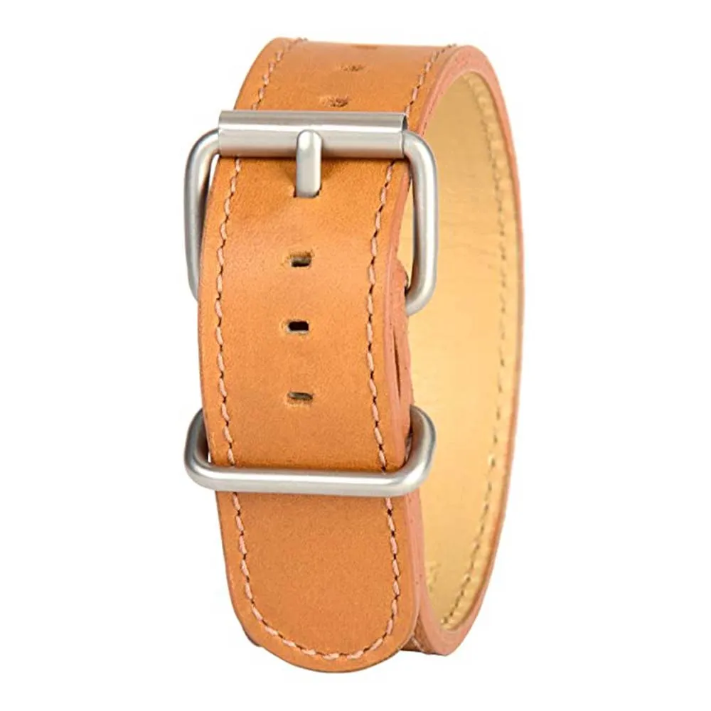 Bertucci Mens Tan Duration Montanaro Survival Leather Watch band - B-11M