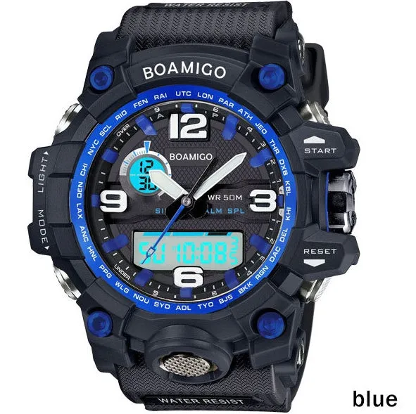 BOAMIGO Brand Men Sports Watches