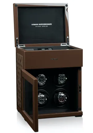 BSN Watch Winder Black Series 4.16 LE Brown/brown leather