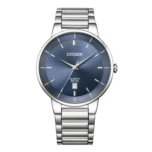 CITIZEN Men 40 mm Size Blue Dial Quartz Watch- BI5120-51L