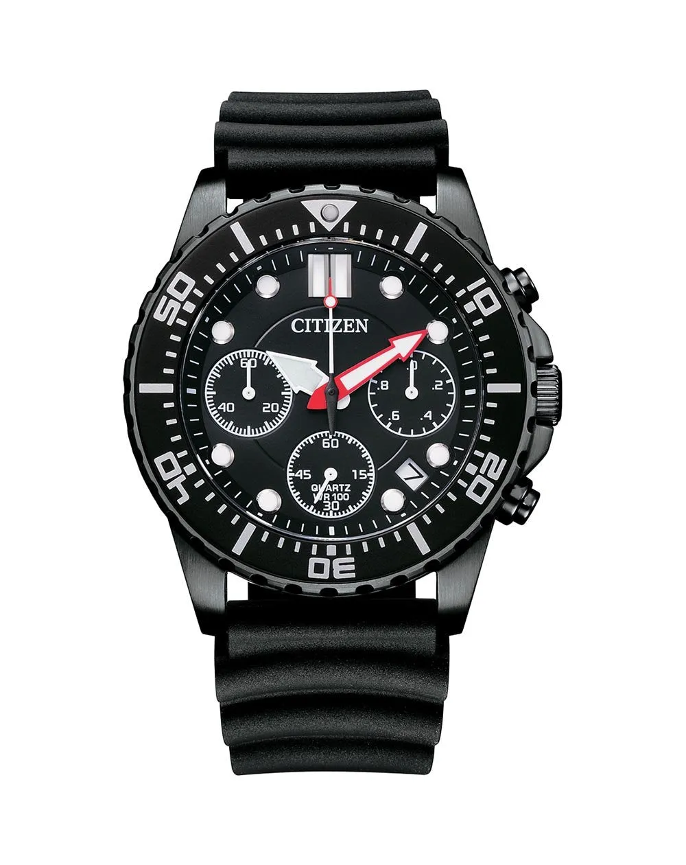 Citizen Quartz Black Chronograph Men's Watch AI5005-13E