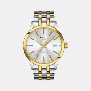 Classic Dream Men Analog Stainless Steel Automatic Watch T1294072203101