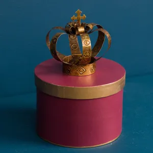 CROWN ON ROUND PM BOX 7"