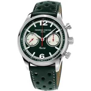 Frederique Constant Vintage Rally Healey Chrono Automatic Men's Green Watch FC-397HGR5B6