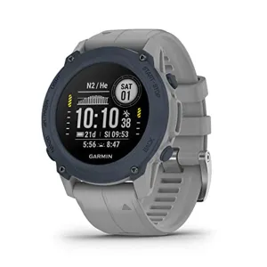 Garmin Descent G1 Powder Gray Rugged Dive Computer Multiple Dive Modes Activity Tracking Smartwatch - 010-02604-01