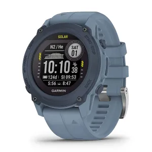 Garmin Descent G1 Solar Hurricane Blue Rugged Dive Computer Solar Charging Capabilities Multiple Dive Modes Activity Tracking Smartwatch- 010-02604-03