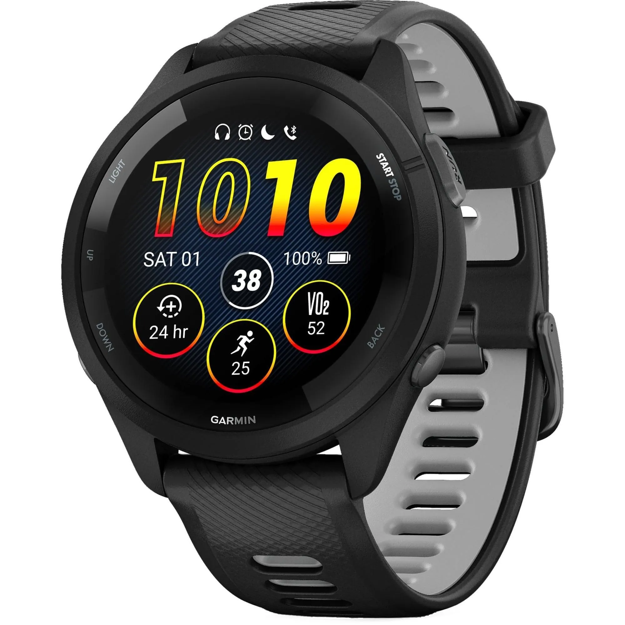 Garmin Forerunner 265 Music HRM With GPS Watch - Black