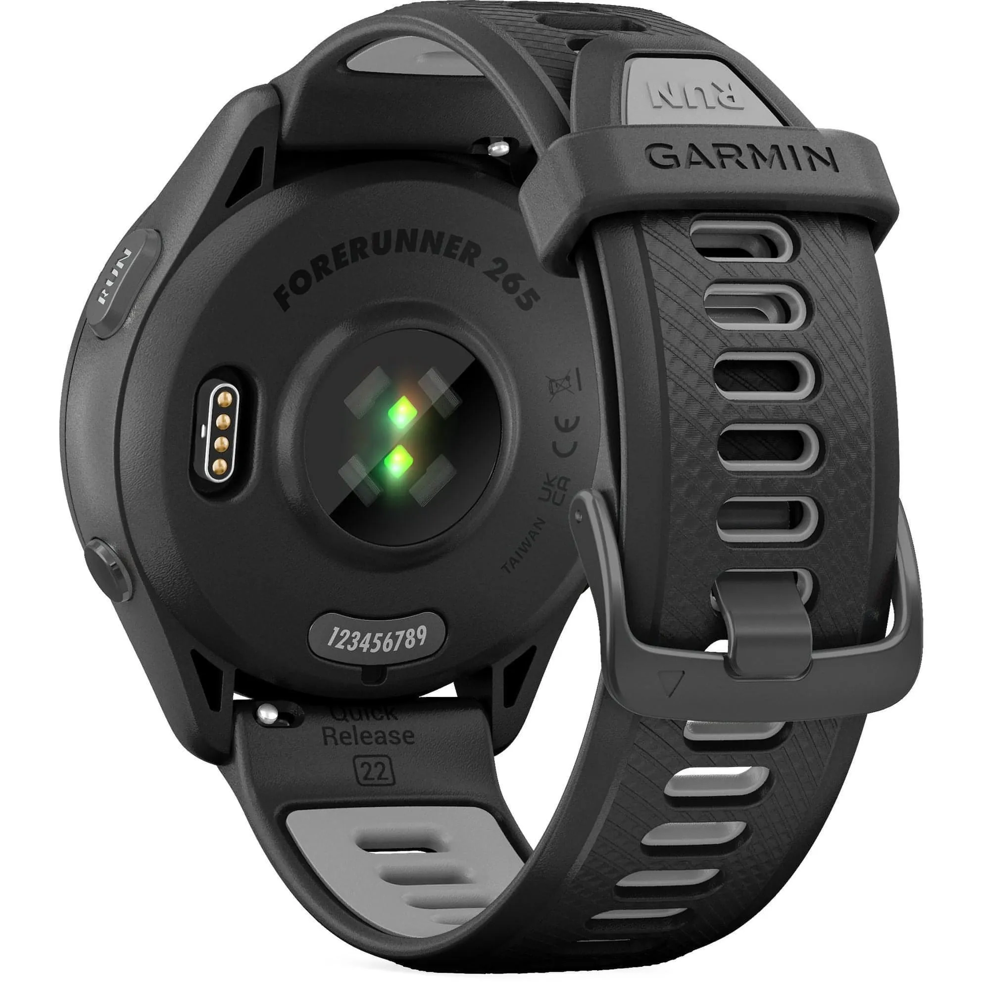 Garmin Forerunner 265 Music HRM With GPS Watch - Black