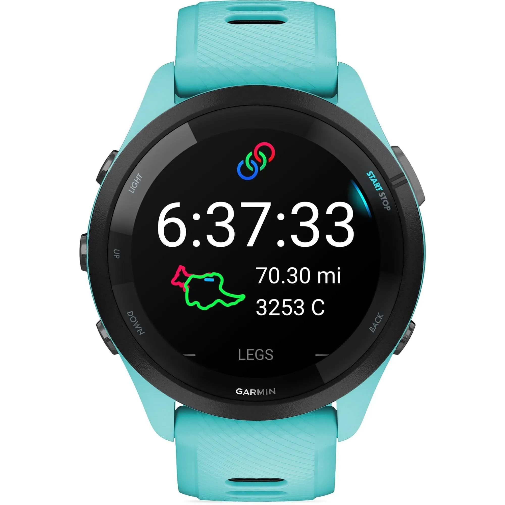 Garmin Forerunner 265 Music HRM With GPS Watch - Blue