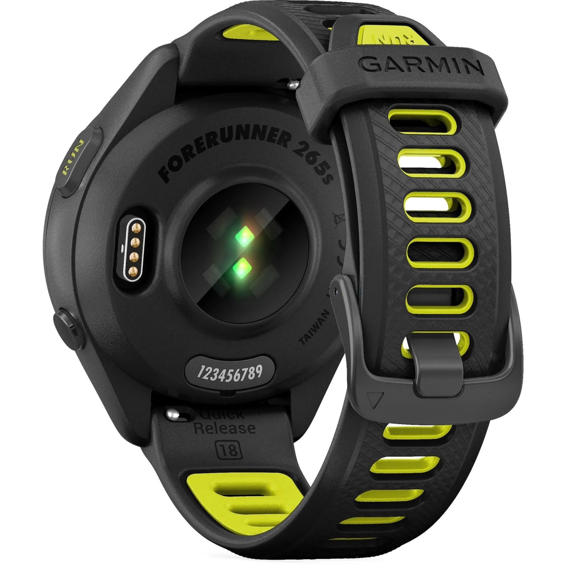 Garmin Forerunner 265S Music HRM With GPS Watch - Black