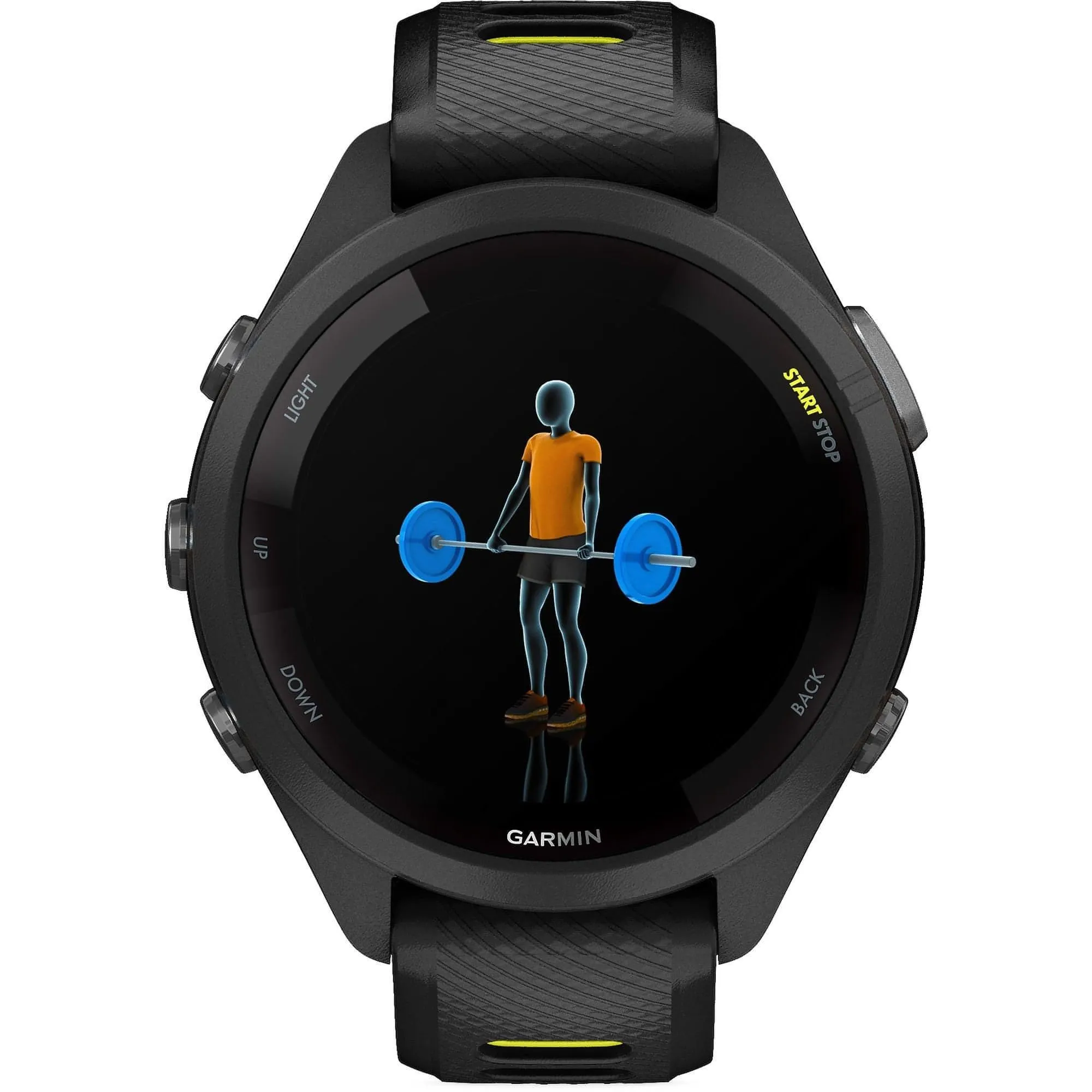 Garmin Forerunner 265S Music HRM With GPS Watch - Black