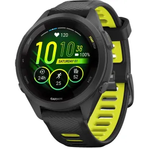 Garmin Forerunner 265S Music HRM With GPS Watch - Black