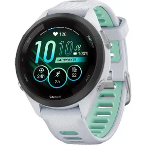 Garmin Forerunner 265S Music HRM With GPS Watch - White