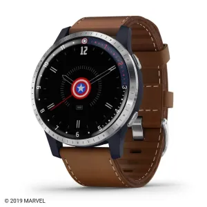 Garmin Legacy Hero Series Brown Leather Band Black Digital Dial Smart Watch - 010-02174-41