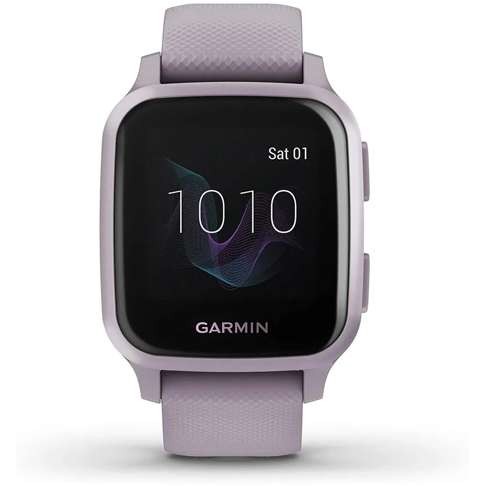 Garmin Venu Sq Orchid Silicone Band Digital Dial GPS Smart Watch - 010-02427-02