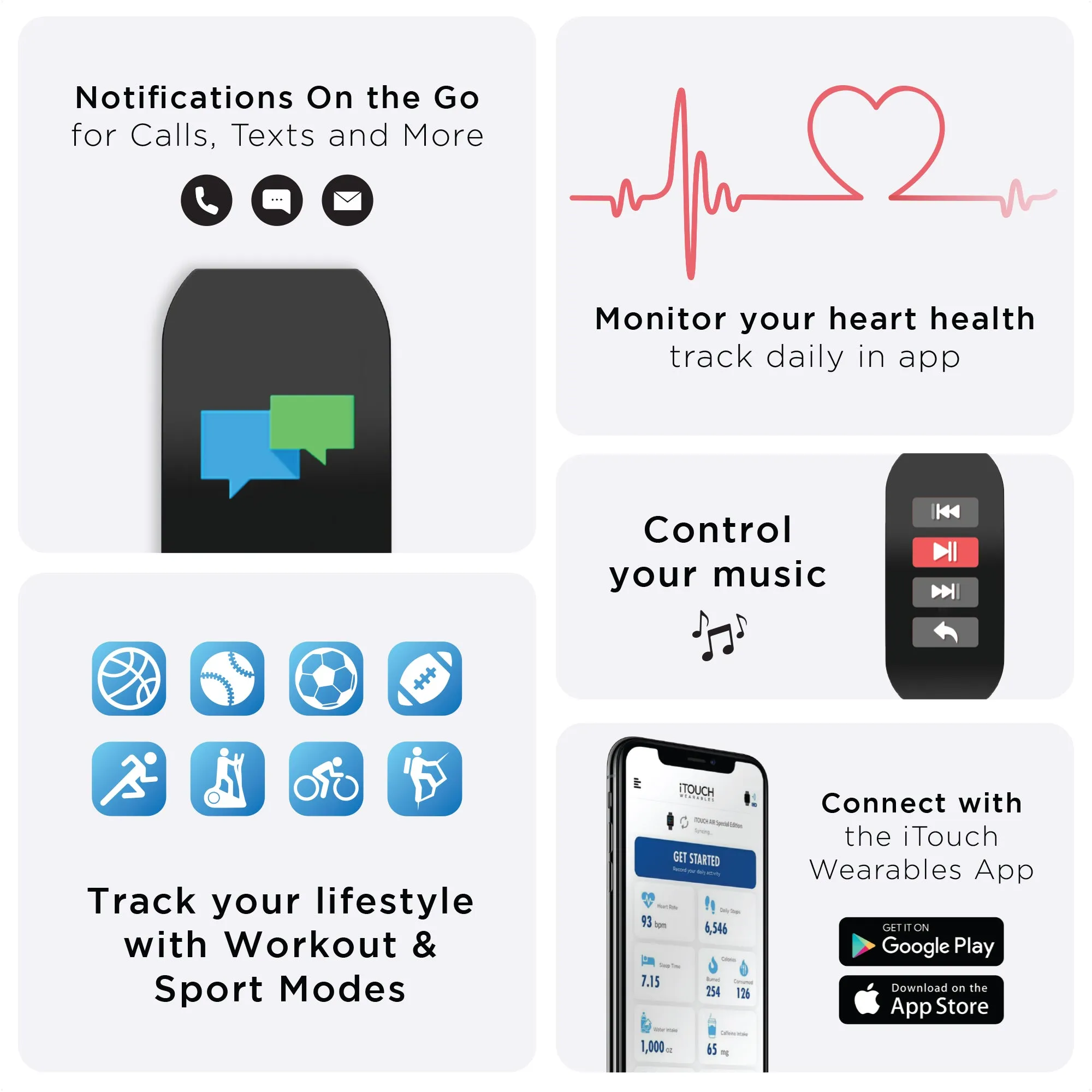 iTouch Active Fitness Tracker