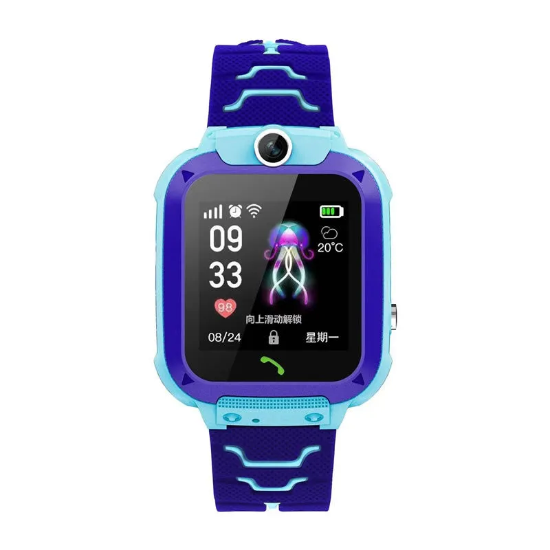 Kids Gps Smart Watch Blue