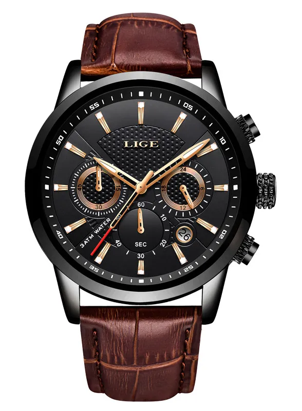 Luxury Leather Casual Watch