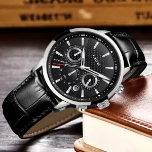 Luxury Leather Casual Watch