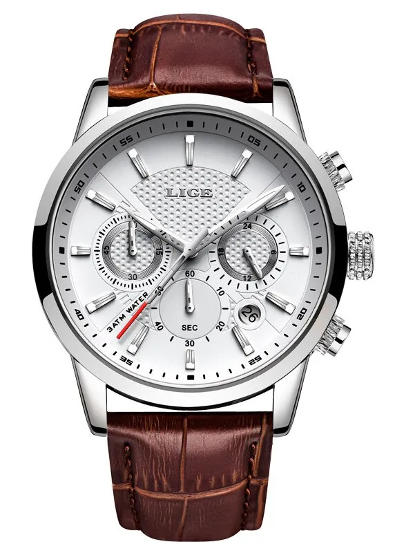 Luxury Leather Casual Watch