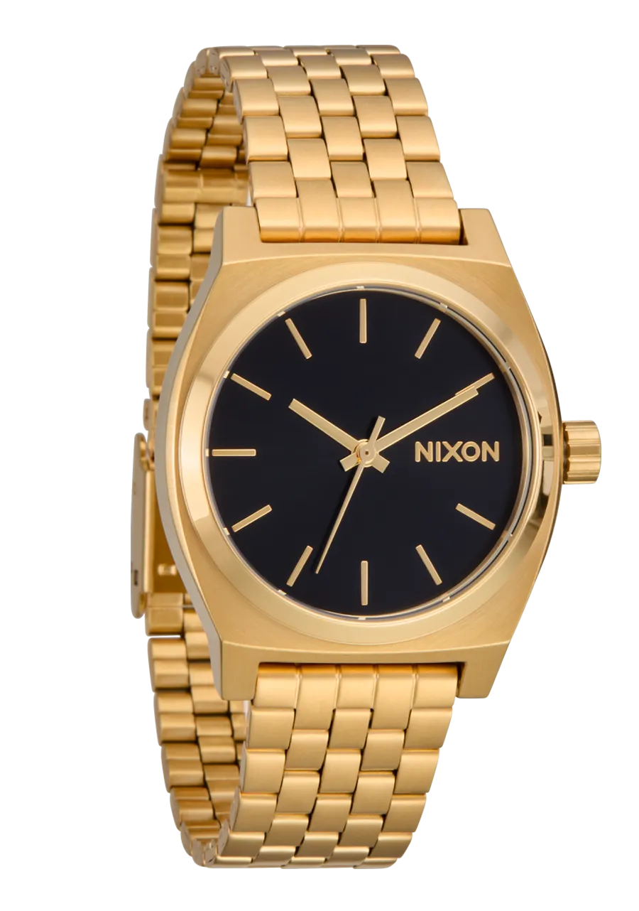 Medium Time Teller - Gold / Black / Gold