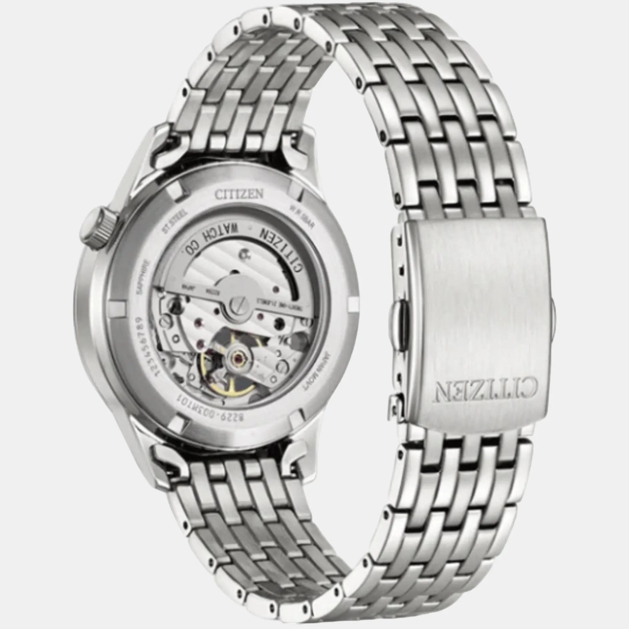 Men's Analog Stainless Steel Automatic Watch NH9130-84L