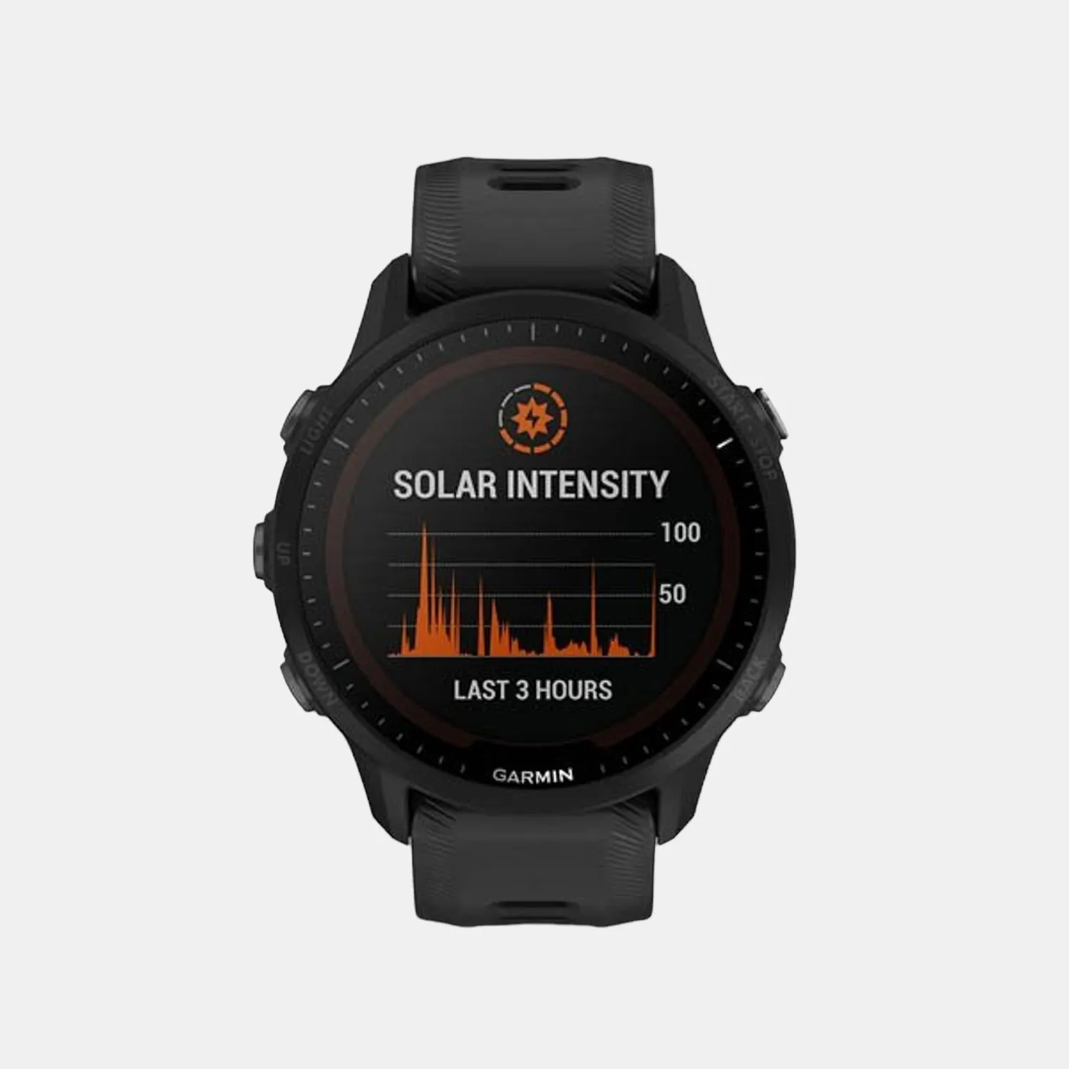 Men's LCD Smart Watch FORERUNNER 955 SOLAR BLACK 010-02638-H0