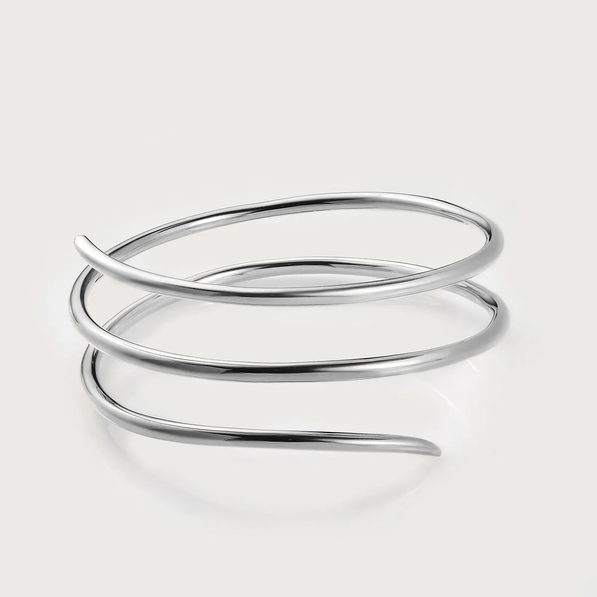 Molto Spiral Wrap Bangle   Molto Spiral Wrap Ring   Spiral Creole Hoops