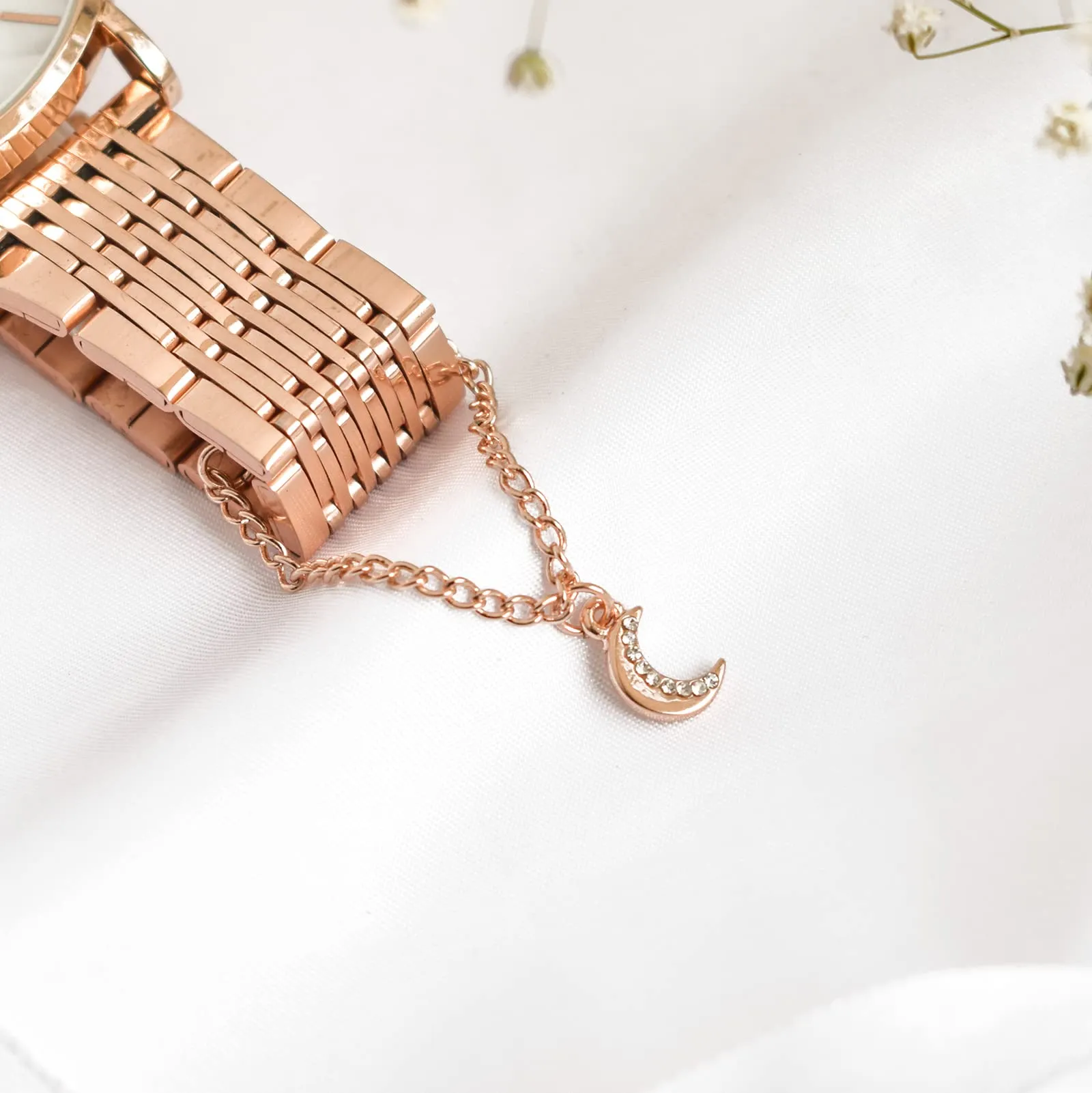 Moonshine Rosegold Watch Charm