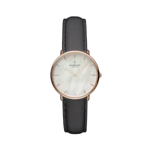 Nordgreen Native 28mm Mother of Pearl Gold Watch