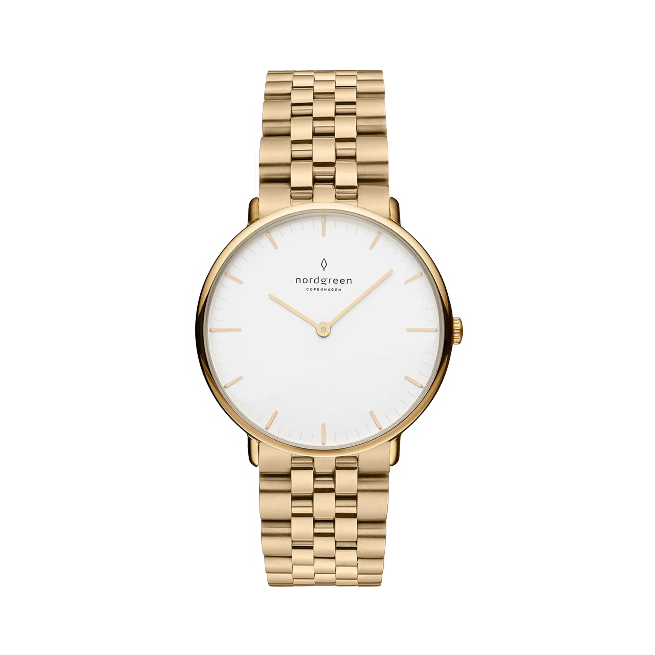 Nordgreen Women's Native 32mm 5 Link Gold Watch