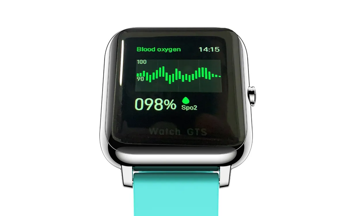 OXITEMP Smart Watch With Live Oximeter, Thermometer And Pulse Monitor With Activity Tracker