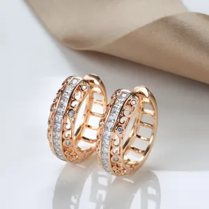 Rose Gold Earclip Earrings