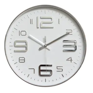 Round Wall Clock L: 30.5cm x W: 30.5cm x H: 3.5cm