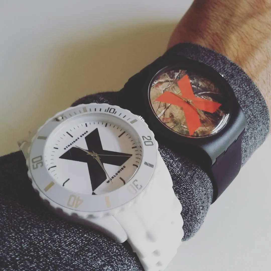 Straight Edge Worldwide X Watch in White