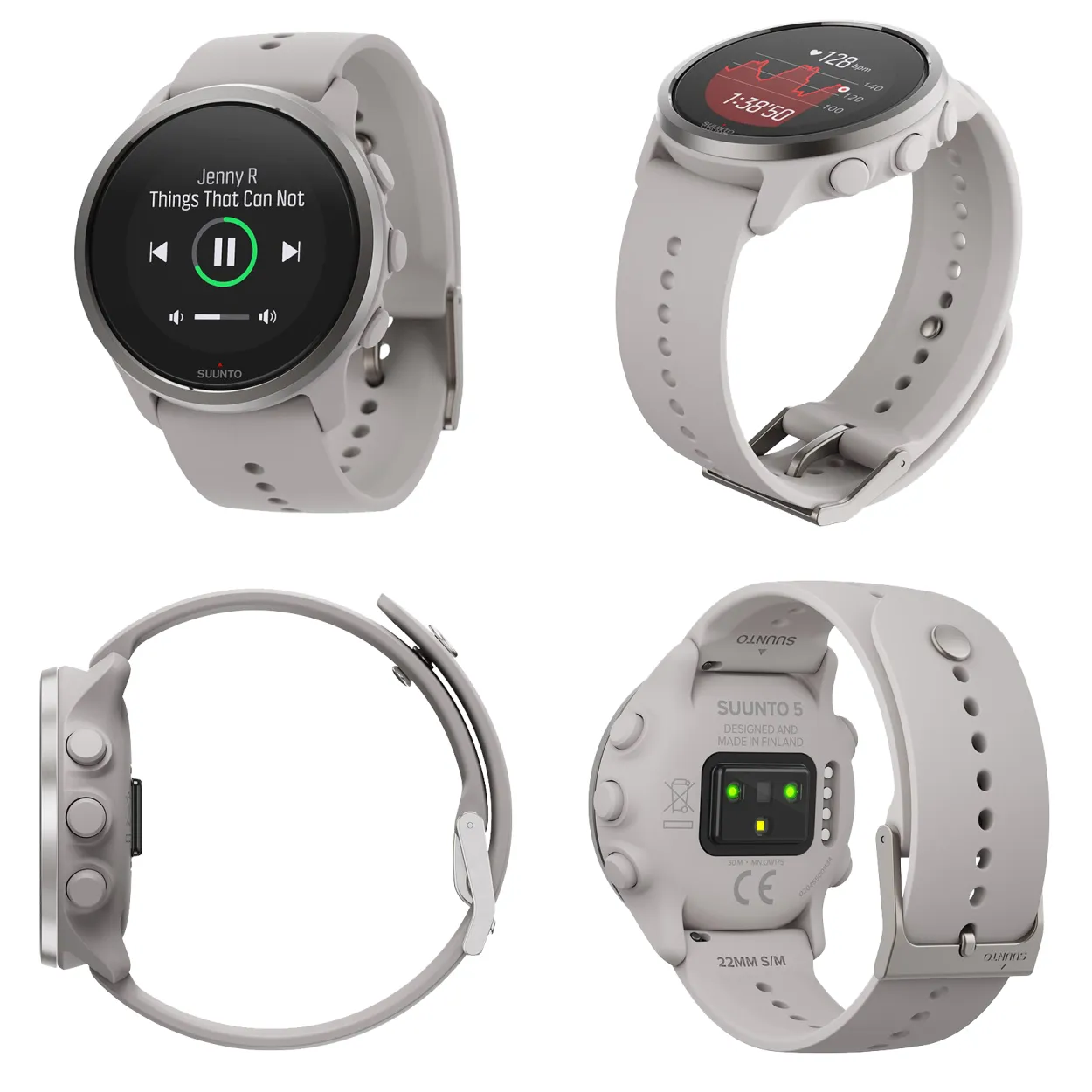 SUUNTO 5 Peak GPS Smartwatch 1.1 in. for Training, Exploring and Wellbeing