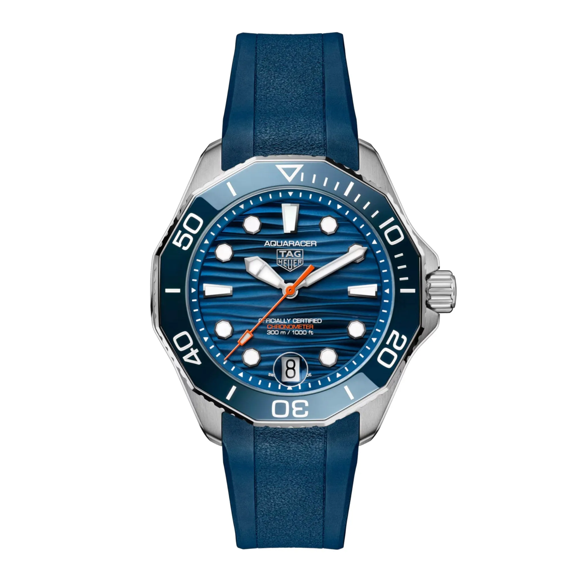 Tag Heuer Aquaracer Professional 300 Men's Blue Watch WBP5111.FT6259