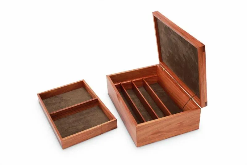 Tamar Blackwood Watch and Cufflink Box