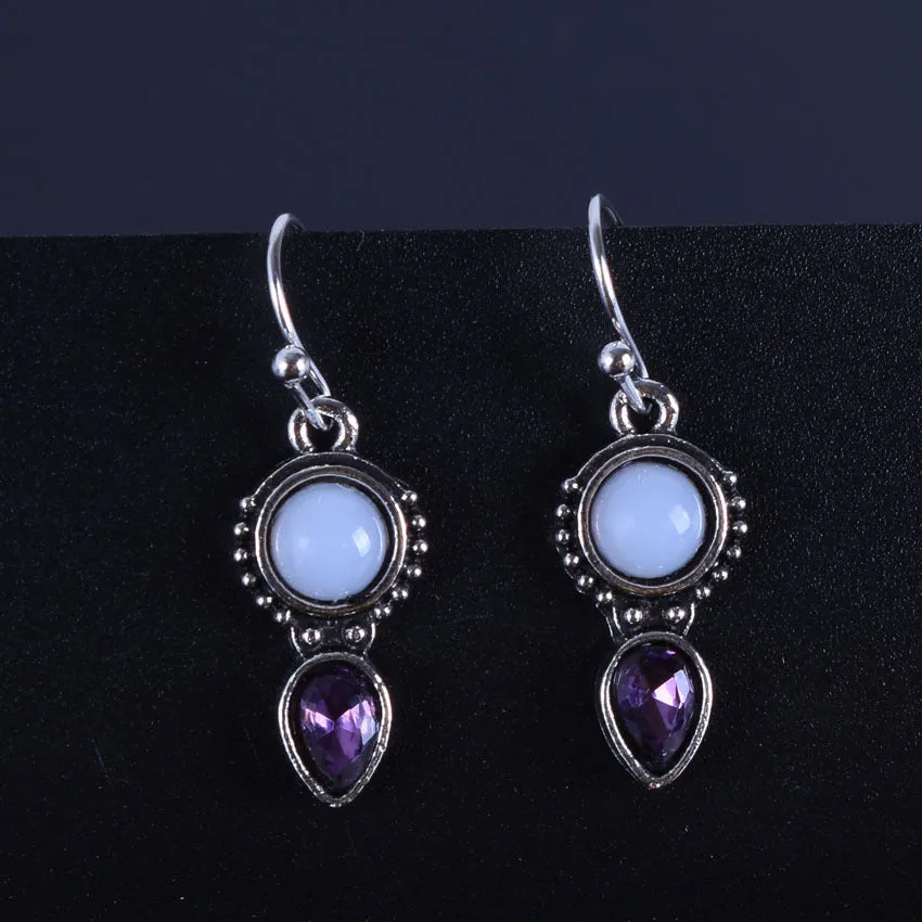 Thai Silver Moonstone Earrings