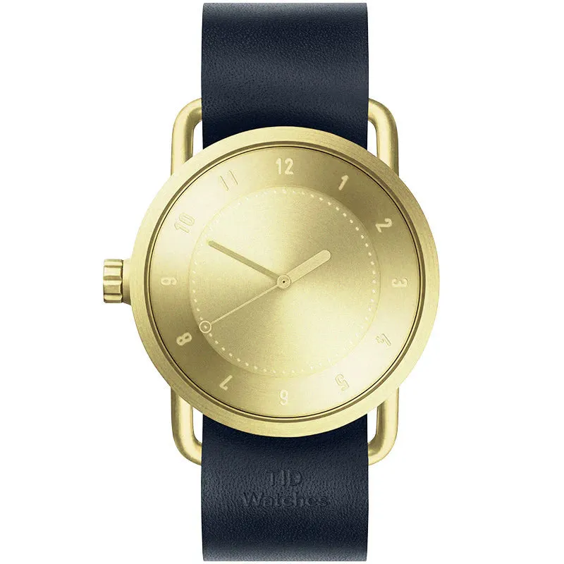 TID No.1 Gold Dial / Natural Leather Strap / Gold Buckle