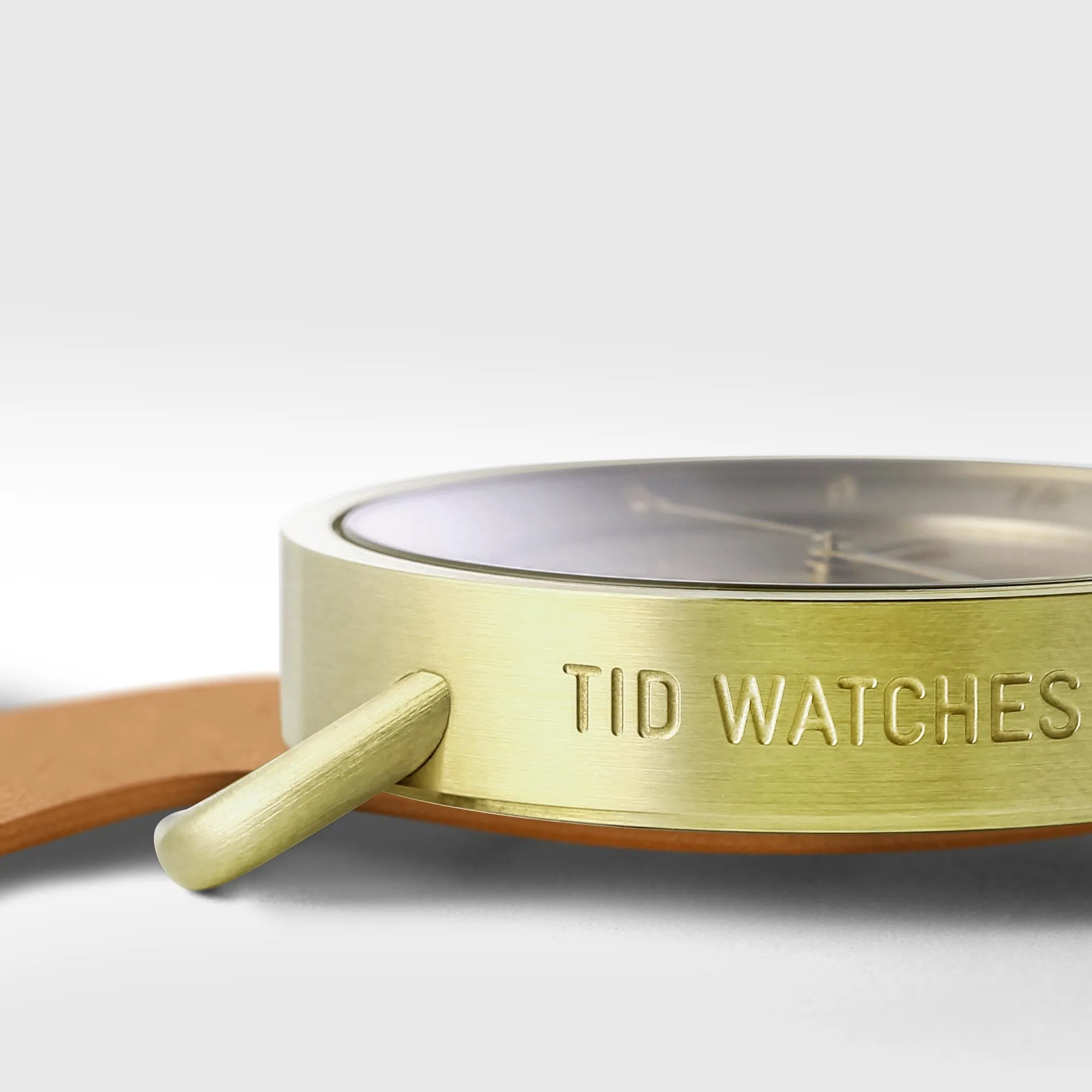 TID No.1 Gold Dial / Natural Leather Strap / Gold Buckle