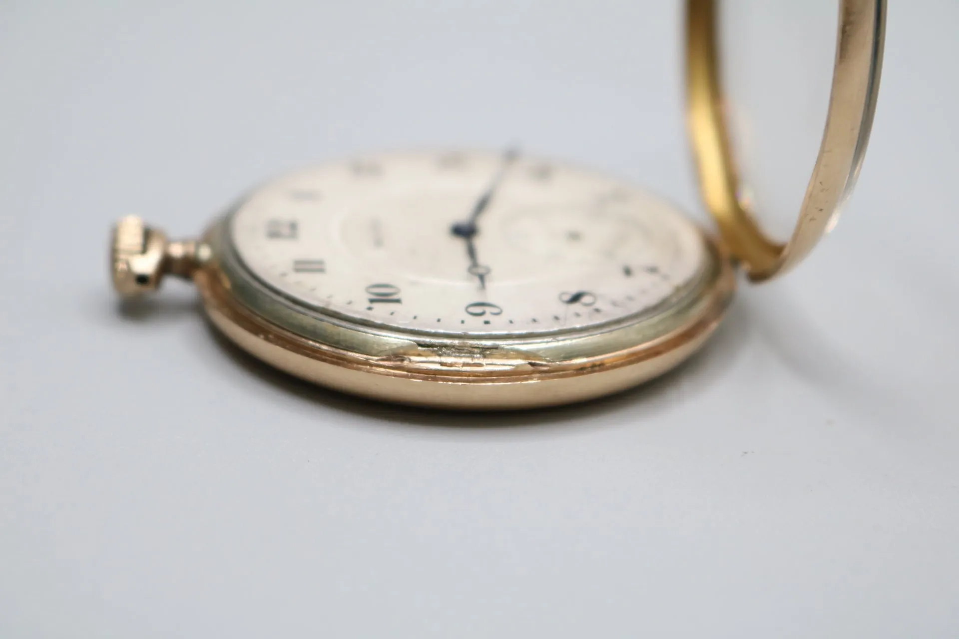 Waltham Gold Plated Pocket Watch (Please Read)