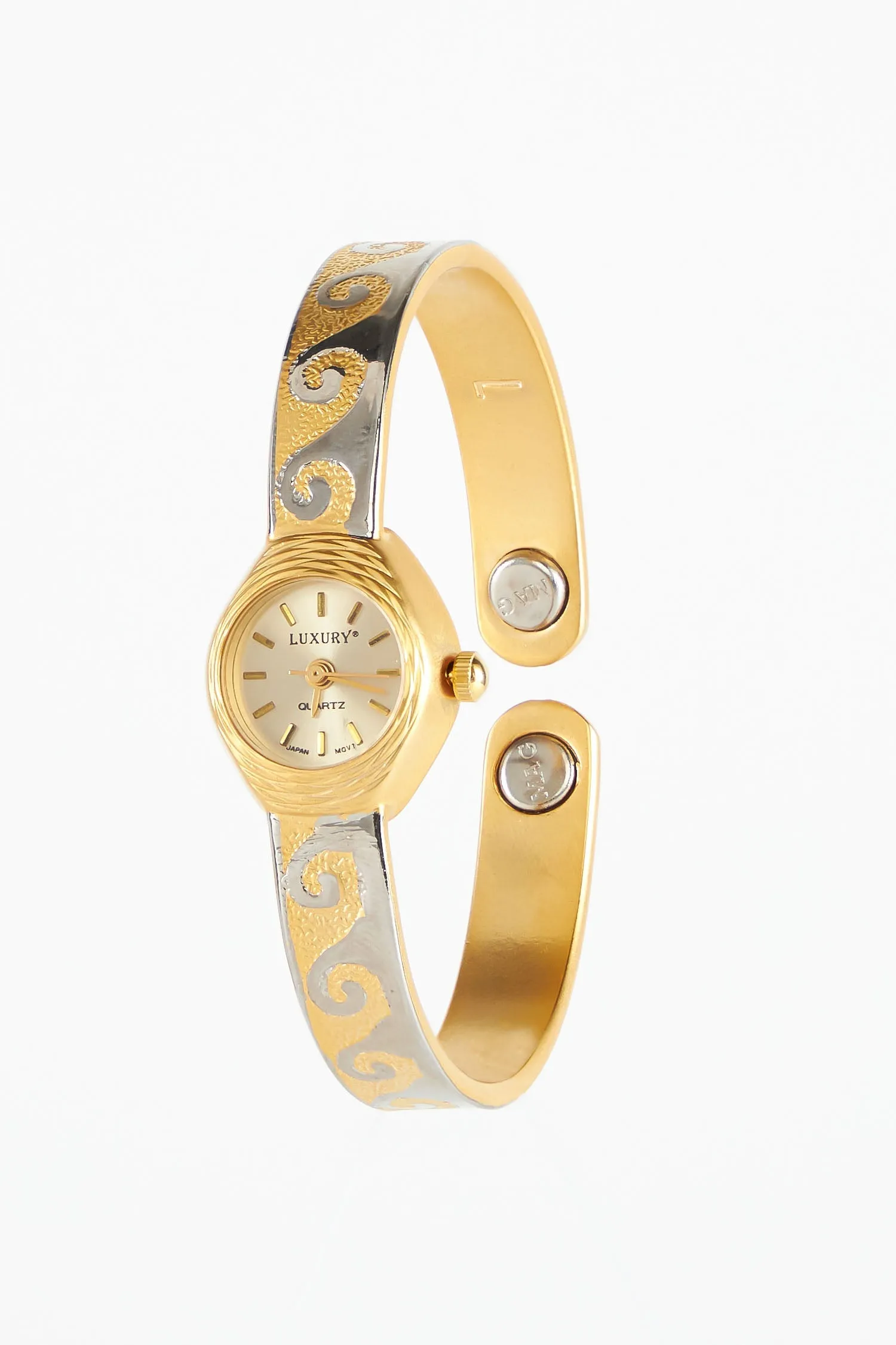 WCHRSILGO - Women's Gold Bracelet Watch